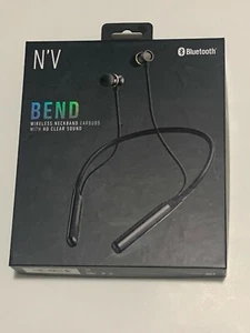 New BEND Wireless Neckband Earbuds W/ HD Clear Sound Premium Built-in Magnet - Picture 1 of 4