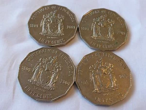 SALE 2 x 2001 50 cent Australian Victoria - Circ very Rare Vic - Picture 1 of 2