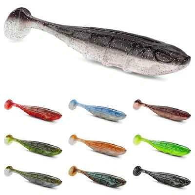 Nays Venom VNM Soft Paddle Tail Shad Köder Zander Zander Angeln
