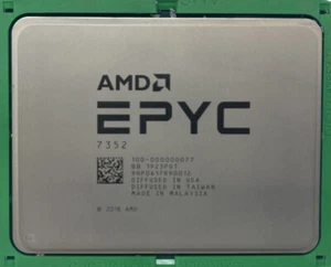 AMD EPYC 7352 Processors 2.3GHz CPU 24 Core 128MB SP3 100-000000077 Max 3.2GHz - Bild 1 von 2