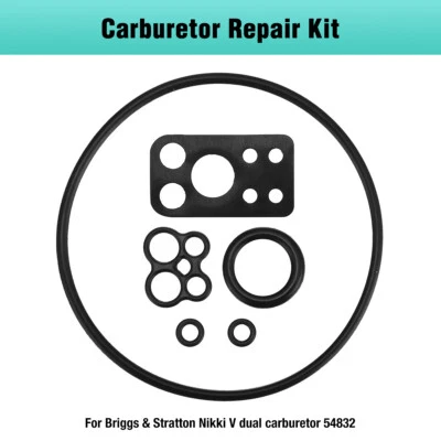 54832 Carburetor Repair Kit fits  Briggs & Stratton Nikki V Twin H/P - Image 1 of 4