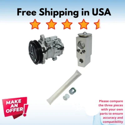 Kit compressor ajuste AC Chevrolet Tracker 1999-2002 - Imagem 1 de 4