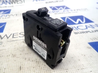 New Siemens B130 Single Pole 30 Amp 120/240 Volt 10k Bolt On Circuit Breaker - Image 1 of 4