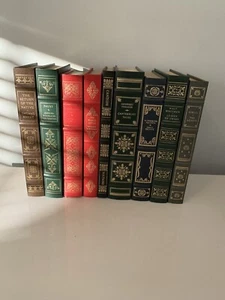 Franklin Library Lot Of 9 Hardcover Classics Decorative And Collectible - Picture 1 of 20