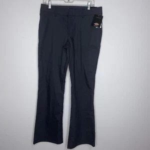 Nuovo Dickies pantalone donna slim fit taglio stivaletto elasticizzato twill tg 10 regular grigio - Foto 1 di 5