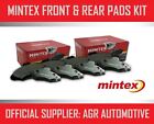 MINTEX FRONT AND REAR BRAKE PADS FOR VOLVO V40 1.6 TD 2012-