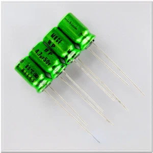 10Pcs nichicon MUSE BP (ES) 4.7uF/50V non-polar electrolytic capacitor for audio - Picture 1 of 2