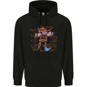 Pi Pirate Funny Maths Equation Geek Nerd Childrens Kids Hoodie - Picture 1 of 88