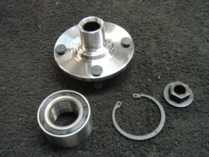 FORD FIESTA 1.25 1.3 1.4TDCI ST150 MK6 FRONT WHEEL BEARING & HUB FLANGE ABS - Picture 1 of 1