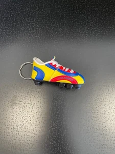 Colombia Soccer Shoe Key Chain - Yellow/Blue/Red - Picture 1 of 2