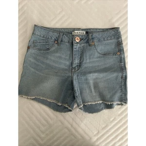 Ava & Alex Shorts Light Blue Denim Jean Women's Size 6 - Picture 1 of 9
