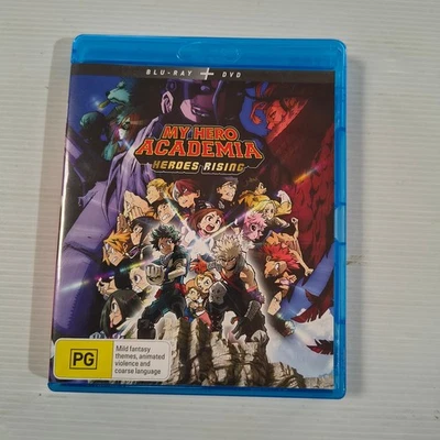 My Hero Academia: Heroes Rising (2019) Bluray B & DVD Reg 4 Anime PG - VGC - Image 1 of 4