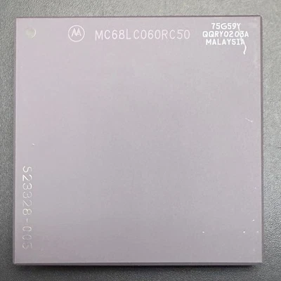 Motorola MC68LC060RC50 Processor MC68060 32Bit CPU PGA 50MHz Microprocessor - image 1 of 2