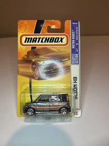 Matchbox Scion xB Grey Orange 1/64 Diecast Mint on Card - Picture 1 of 4