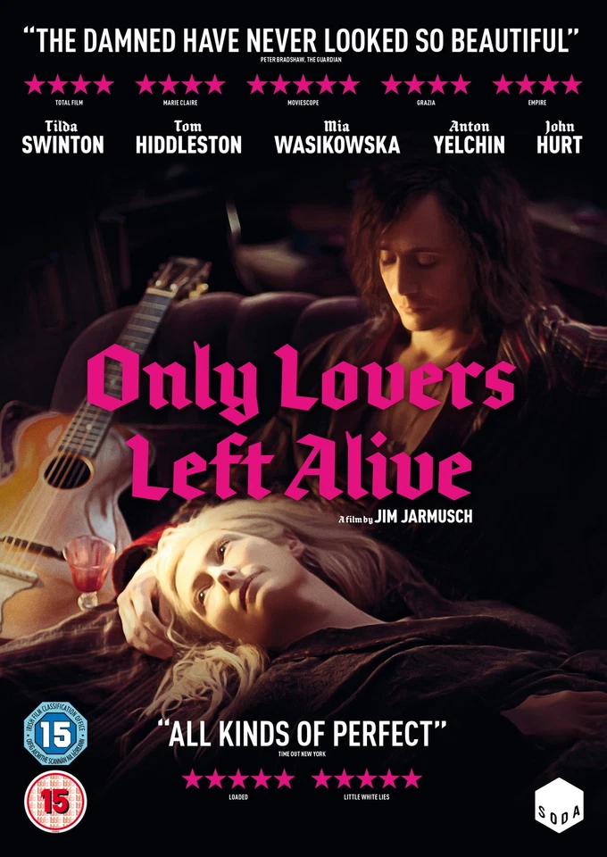 Only Lovers Left Alive (DVD) Tilda Swinton Tom Hiddleston Mia Wasikowska - Image 1 of 1