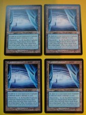 MTG Card. Cephalid Coliseum playset. Land Odyssey 4 cards