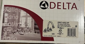 DELTA Centerset Bath Faucet in Pearl Nickel - 2567-NNLHP - Picture 1 of 1