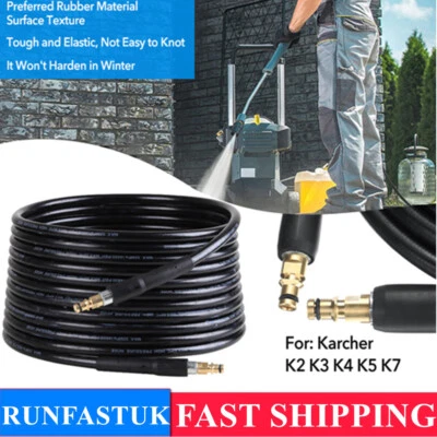 10M High Pressure Washer Hose Pipe Replacement For KARCHER K2 K3 K4 K5 K7