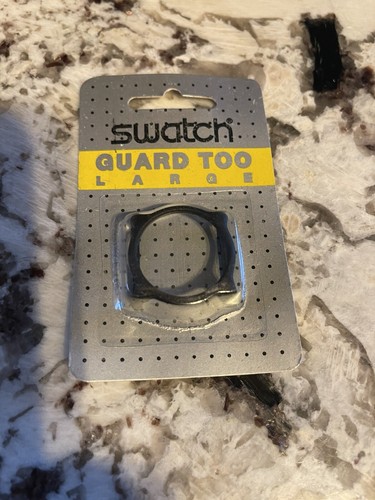 SWATCH WATCH GUARD TOO/LARGE/STANDARD GENT/BLACK | eBay