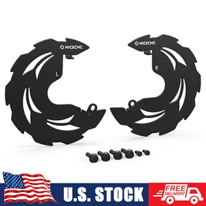 Front Brake Rotor Cover Guards For Honda TRX450R Kick Start 2006 2007 2008 2009 - Picture 1 of 7