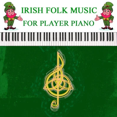 PianoDisc Yamaha  MIDI  Irish Player Piano  SOLOS  CD, Floppy Disk, or USB media - Image 1 of 4