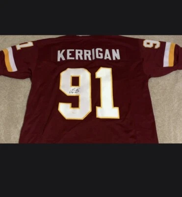 Camiseta autografada Ryan Kerrigan; Washington Redskins; Certificado de autenticidade incluído - Imagem 1 de 4