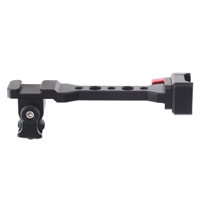 Aluminum Monitor Mount Extension Bracket with NATO Clamp for DJI RSC 2 / RS3 PRO - Image 1 of 4