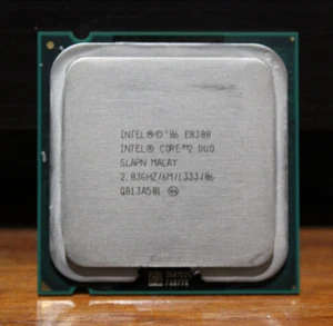 Intel Core 2 Duo E8300 2.83Ghz LGA775 6M Cache SLAPN Dual Core Desktop CPU - Picture 1 of 2