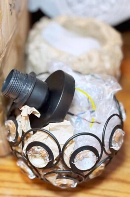 New Set of Two Pendant Ceiling Light Mini Chandelier E27 Base 85-260V 50/60Hz - Image 1 of 4