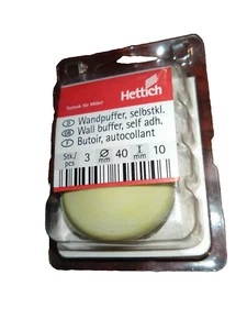 Anschlagpuffer Wandpuffer selbstklebend Gummi beige ø 40 mm - Bild 1 von 1