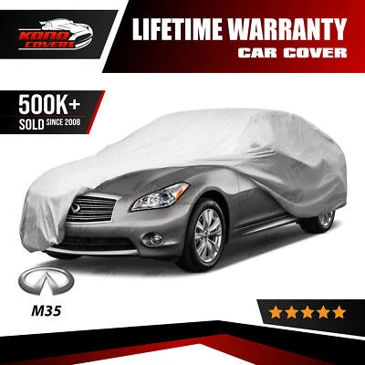Cubierta de coche impermeable de 5 capas para Infiniti M35 2006 2007 2008 2009 2010 2011 2012 Foto 1 de 4