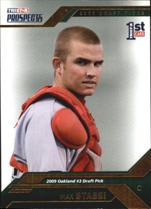 2009 TRISTAR Prospects Plus Gold #56 Max Stassi /50