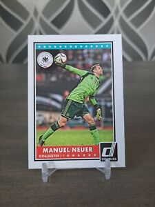 2015 Donruss Manuel Neuer 40 NATIONAL TEAM VARIATION Germany Bayern soccer card