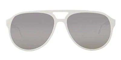 Authentic THOM BROWNE TBS408-63-03 White Mirrored Sunglasses - 63 mm (5-1) - Image 1 of 4