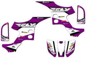 Kit de gráficos TRX 90 13 FLY 1993-2005 púrpura Senge compatible con Honda - Imagen 1 de 7