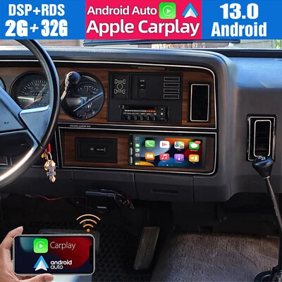 6.8'' Car Stereo Radio For Dodge Ramcharger 1981-1993 Android 13 CarPlay GPS SWC - Image 1 of 4