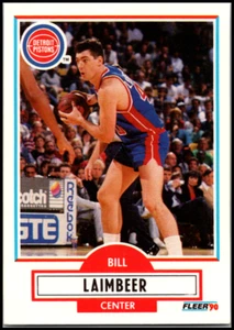 1990 Fleer #58 Bill Laimbeer -   FREE SHIPPING! - Picture 1 of 2