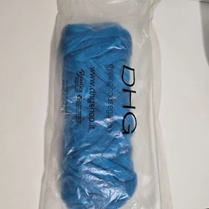 DyeingHouseGallery DHG Flachs Tops (gekämmter Splitter) in Kobalt - Bild 1 von 4