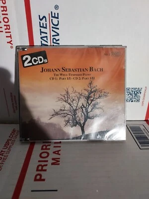 NEW/SEALED Johann Sebastian Bach The Well-Tempered Piano 2-Disc CD Set ~ #162j Foto 1 de 2