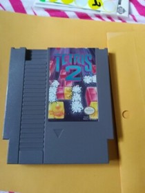 Tetris 2 (Nintendo NES) Authentic !! Tested & Working 