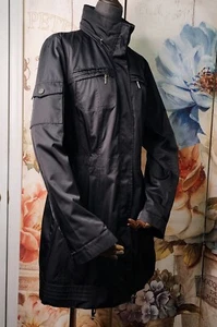 Calvin Klein Women's Black Water-Resistant Full-Length Jacket (Packable) Size PM - Picture 1 of 23