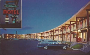 Canadá, Montreal, Hotel Belvedere, 1969, postal (SELLOS, FRANQUEO, COLECCIONABLE) - Imagen 1 de 2