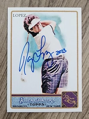 Nancy Lopez Signed 2011 Allen & Ginter Card #119 Golf LPGA PGA HOF Auto RAD - Image 1 of 4