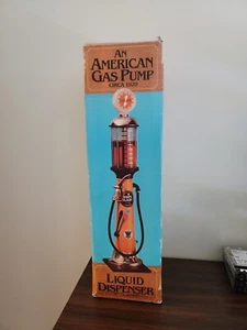 Vintage 1986 American Gas Pump Liquid Dispenser Circa 1920 New in Box - Picture 1 of 7