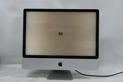  Apple iMac 9.1 Computer (early 2009) 24" Core 2 Duo 2.66Ghz A1225 - Parts AS IS - image 1 of 4