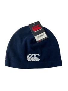 CANTERBURY Men's Hat CCC Fleece Beanie Navy One Size Retail $20 NWT New - Picture 1 of 2