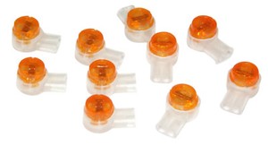 200 x 2 wire jelly crimp telecom connectors 8a for Dropwire/telephone/broadband