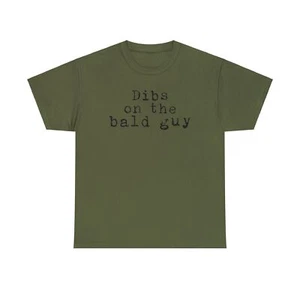 Kahlkopf Mann Frau Freundin Ehemann Shirt Geschenke T-Shirt Rundhalsausschnitt Männer - Bild 1 von 9