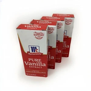 McCormick Pure Vanilla Extract 2 Fl. Oz. Each- 4 Pack Bundle - Picture 1 of 5