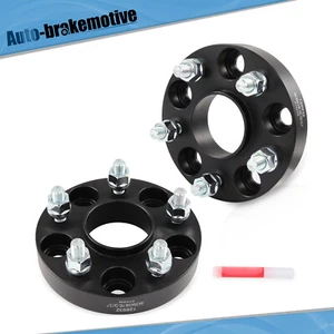 (2) 1" 5x4.5 Wheel Spacers Hubcentric For 1998 1999-2002 Honda Accord 5 Lug Only - Picture 1 of 9